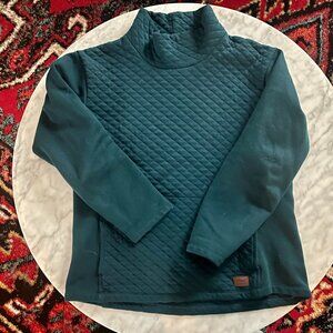 L.L. Bean Women's Quilted Sweatshirt Pullover